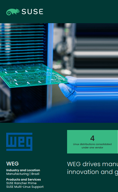 Manufacturing innovation and growth with SUSE